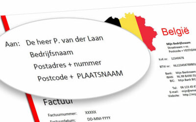 Adressering België