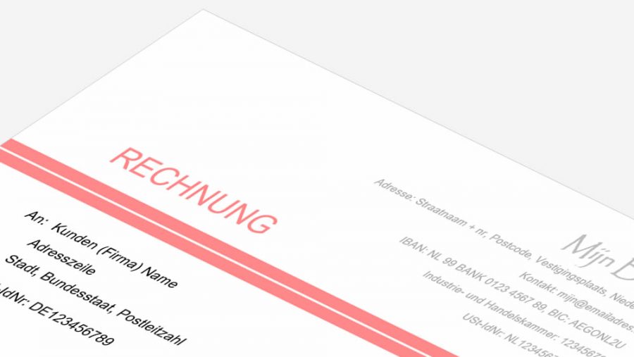 Rechnung Hoe factureer je in het Duits? 3 Tips en vertaling