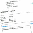 Proforma Invoice maken (voorbeeld)